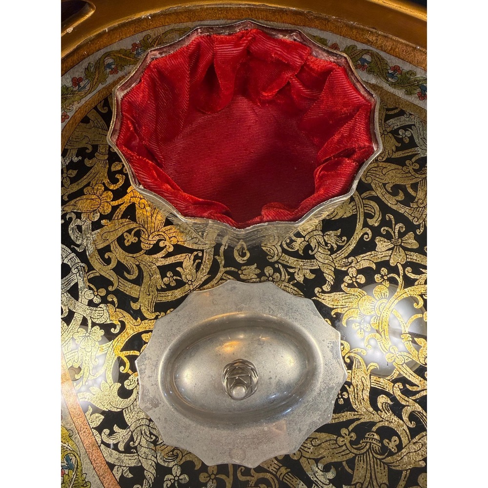 Vintage Godinger Silver Jewelry Casket with Red Lining - Picture 5 of 11